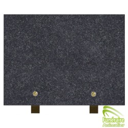 PLAQUE FUNÉRAIRE GRANIT RECTANGULAIRE SUR PIEDS POUR ANIMAUX IMPALA