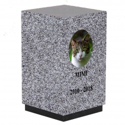URNE GRANIT POUR CHAT TARN PERSONNALISABLE