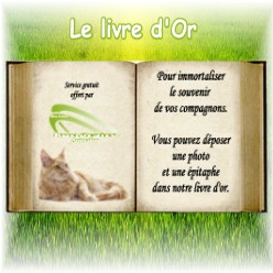 le livre d'or funéraire animalier